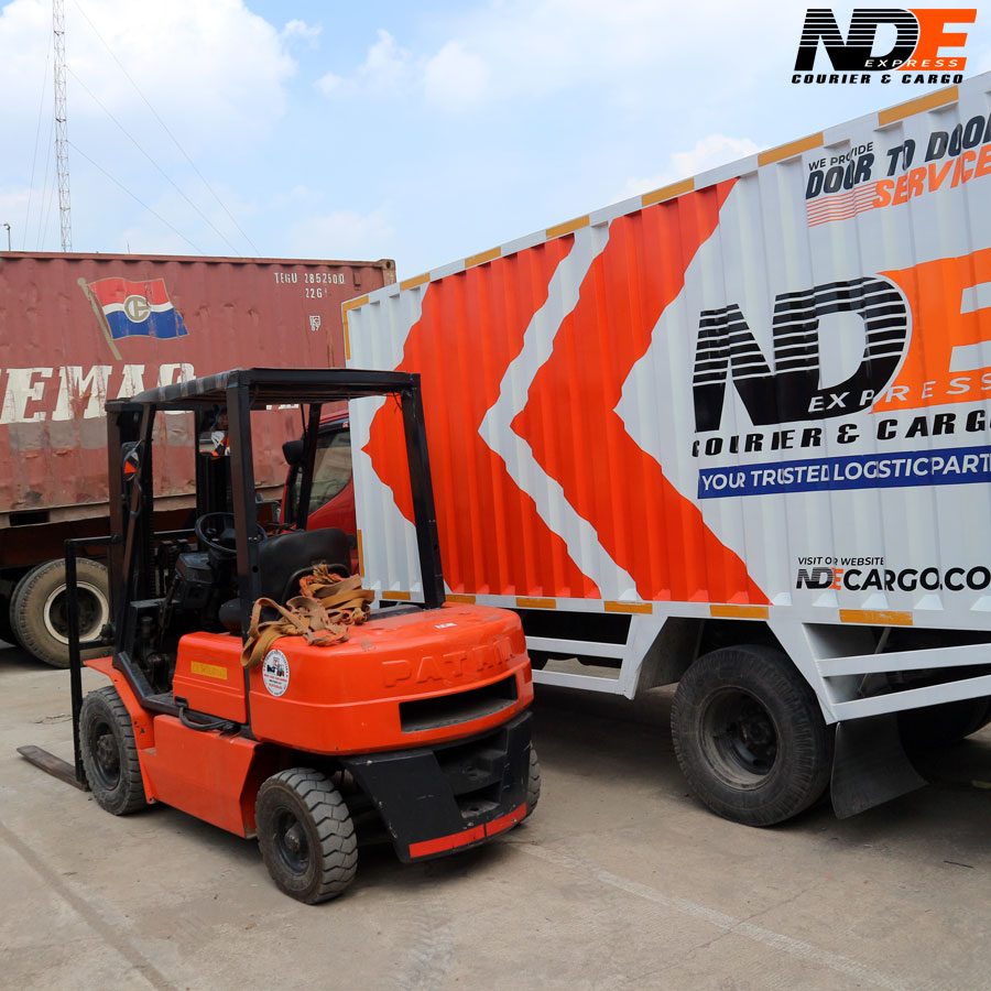 nde cargo loading barang, sewa container layanan corporate b2b project cargo, perusahaan ekspedisi