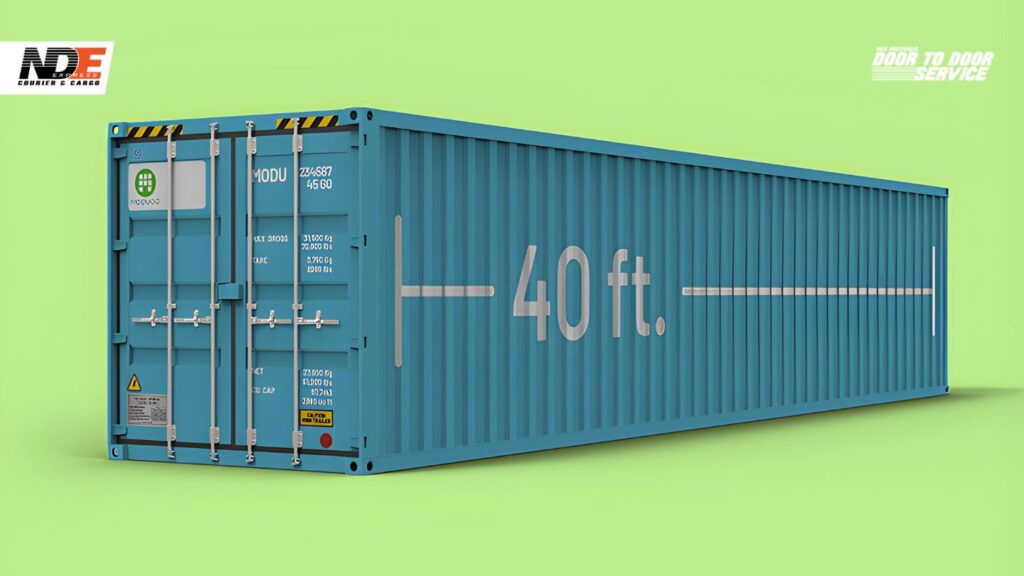 nde cargo container 40 feet