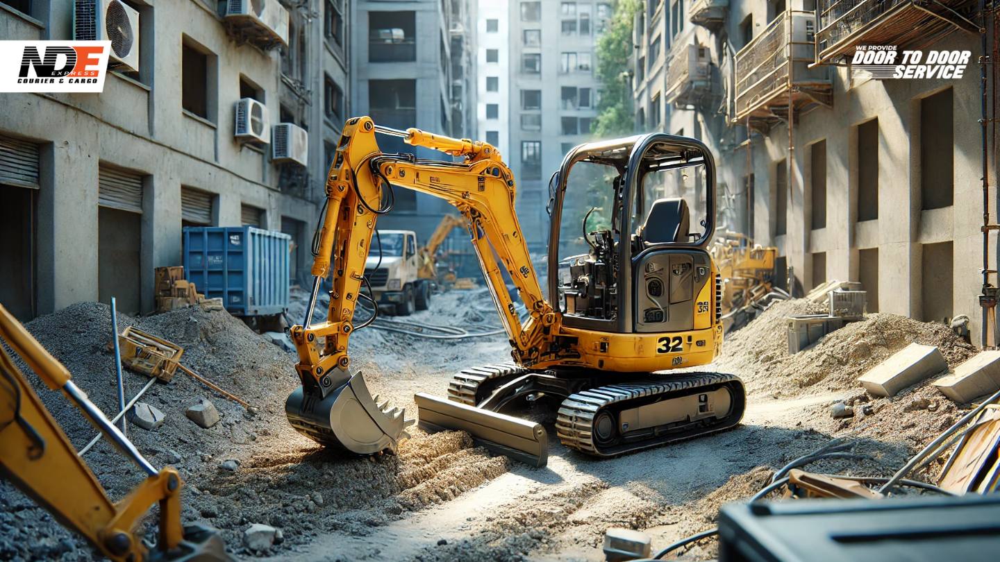 nde cargo mini excavator