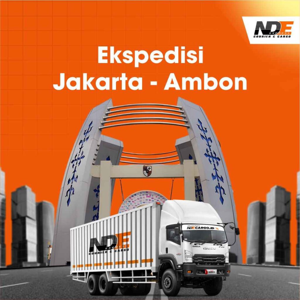 nde cargo tarif pengiriman cargo ekspedisi jakarta ambon