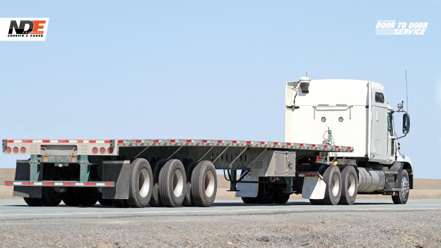 nde cargo flatbed trailer